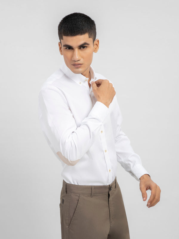 White Button Down Shirt Brumano Pakistan