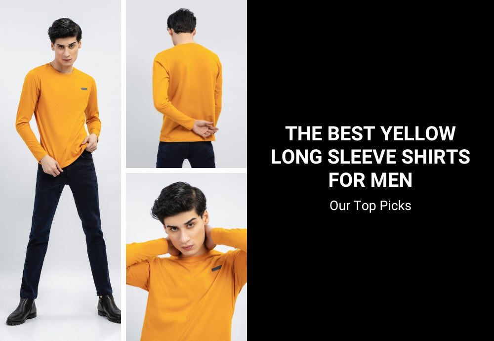 The Best Yellow Long Sleeve Shirts for Men Our Top Picks Brumano