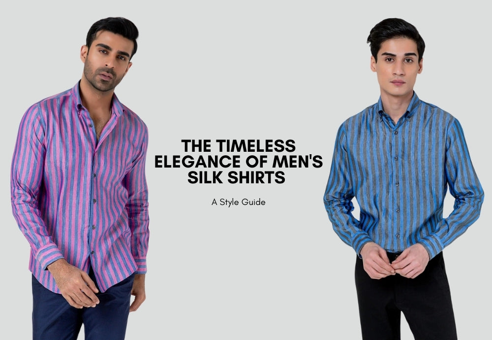 The timeless elegance of men's silk shirts: a style guide