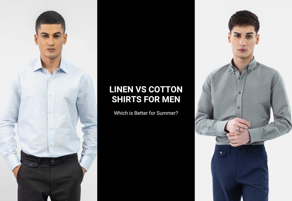 Linen vs Cotton Shirts for Men: Which is Better for Summer?