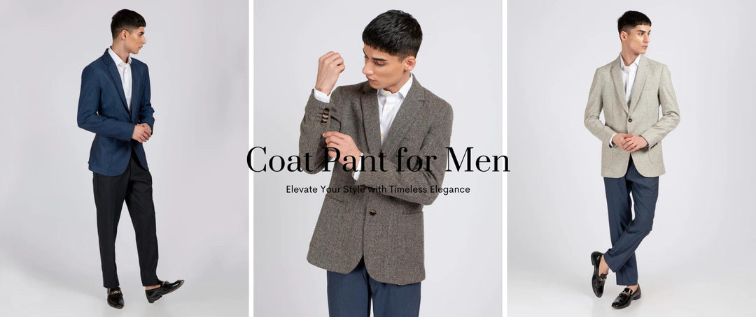 Coat pant for men: elevate your style with timeless elegance