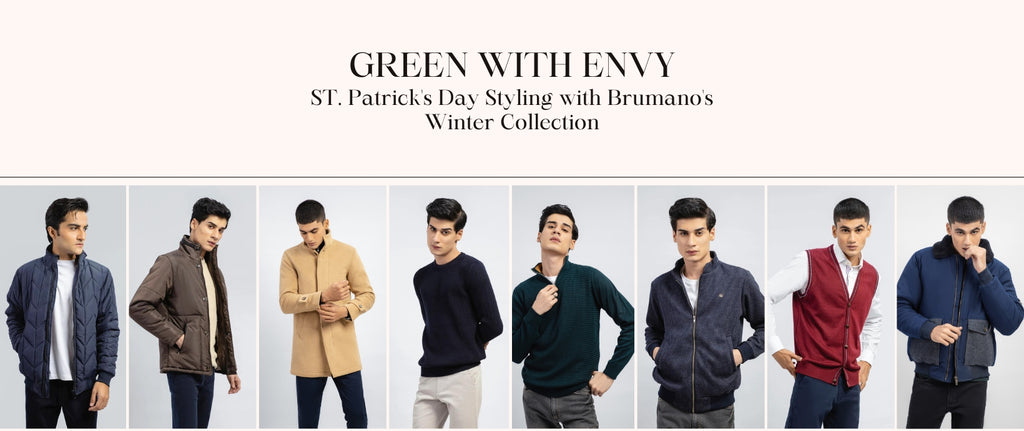 Green with Envy: St. Patrick's Day Styling with Brumano's Winter Collection
