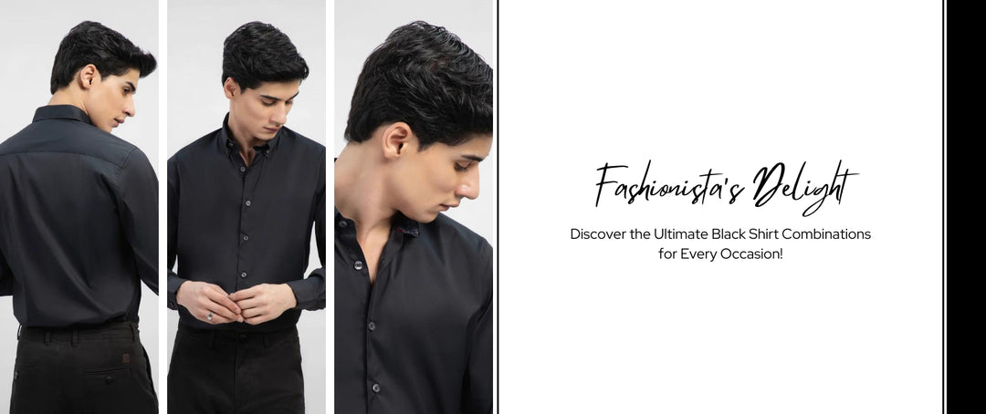 Fashionista’s delight: discover the ultimate black shirt combinations for every occasion!