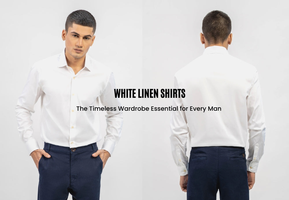 White linen shirts: the timeless wardrobe essential for every man