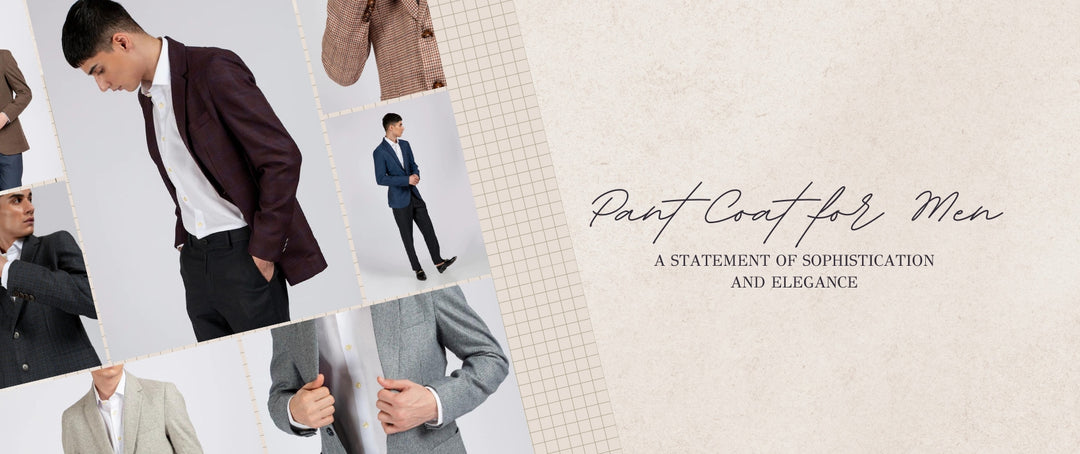 Pant Coat for Men: A Statement of Sophistication and Elegance