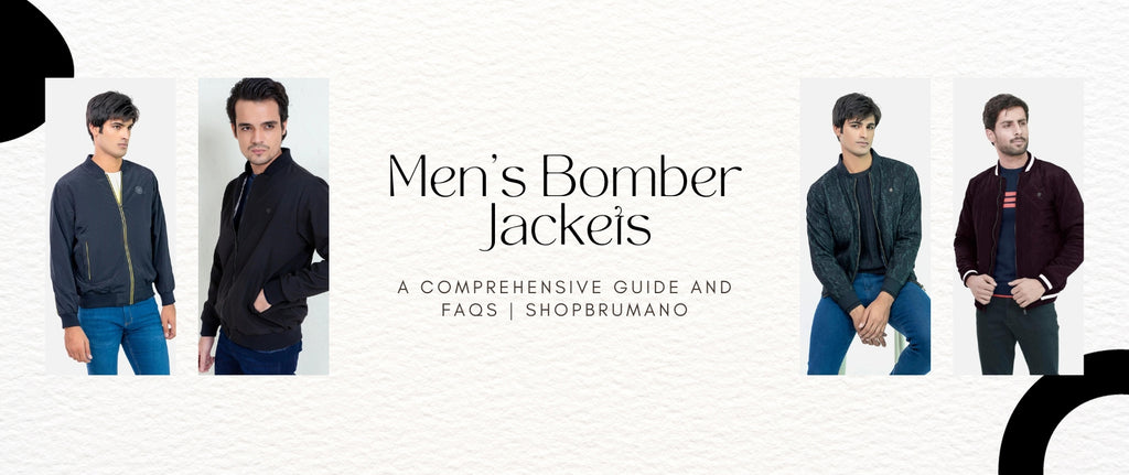 Men's Bomber Jackets: A Comprehensive Guide and FAQs | ShopBrumano