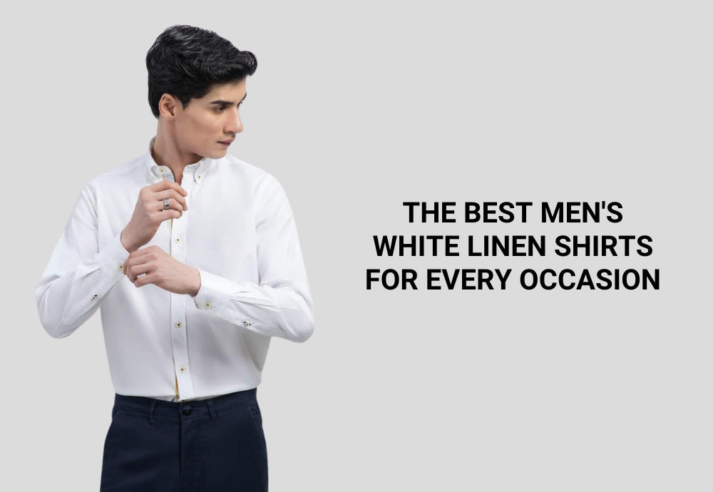 The best men's white linen shirts for every occasion