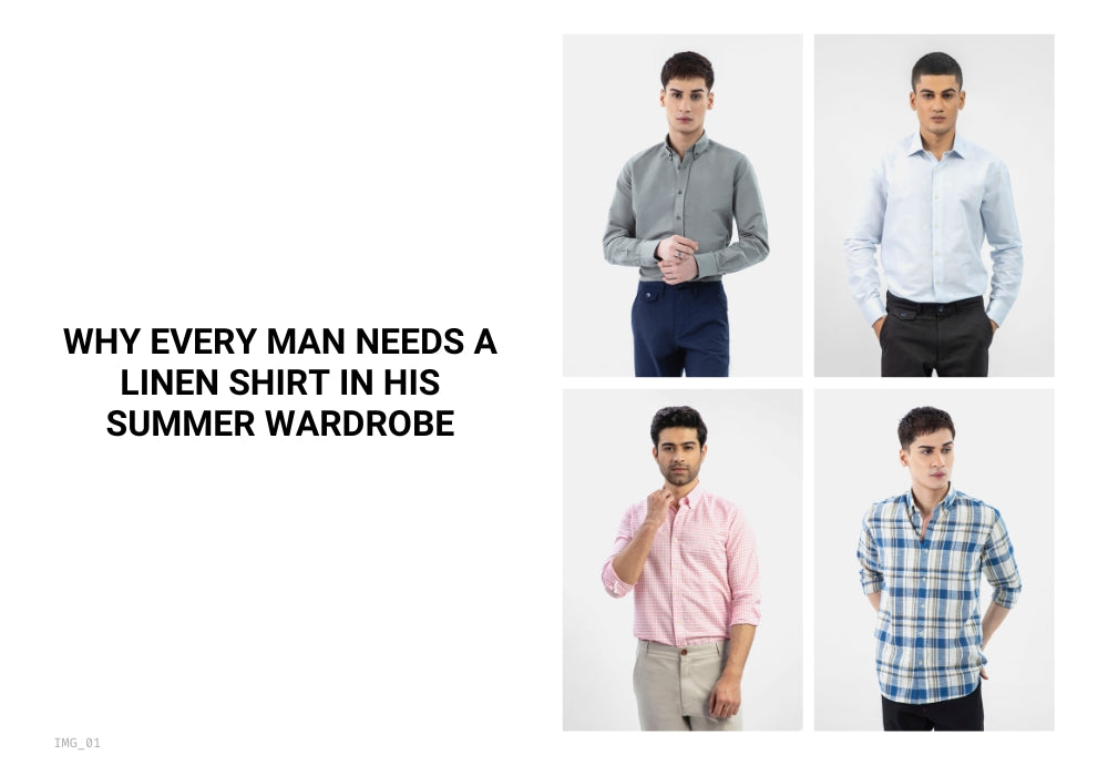 Why every man needs a linen shirt in his summer wardrobe