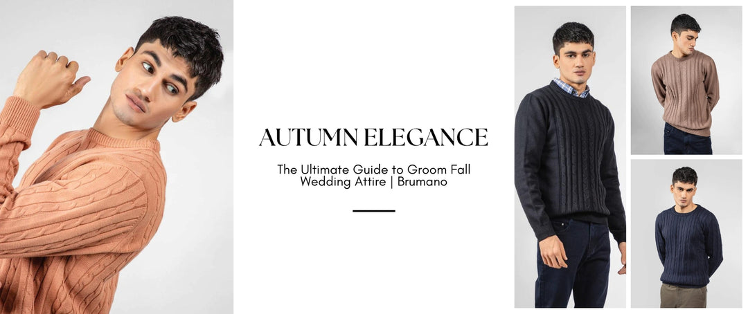 Autumn elegance: the ultimate guide to groom fall wedding attire | brumano