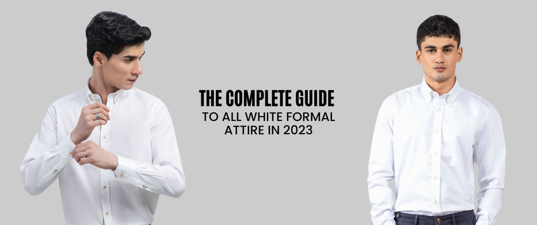 The complete guide to all white formal attire in 2023