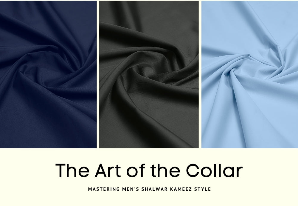 The Art of the Collar: Mastering Men's Shalwar Kameez Style