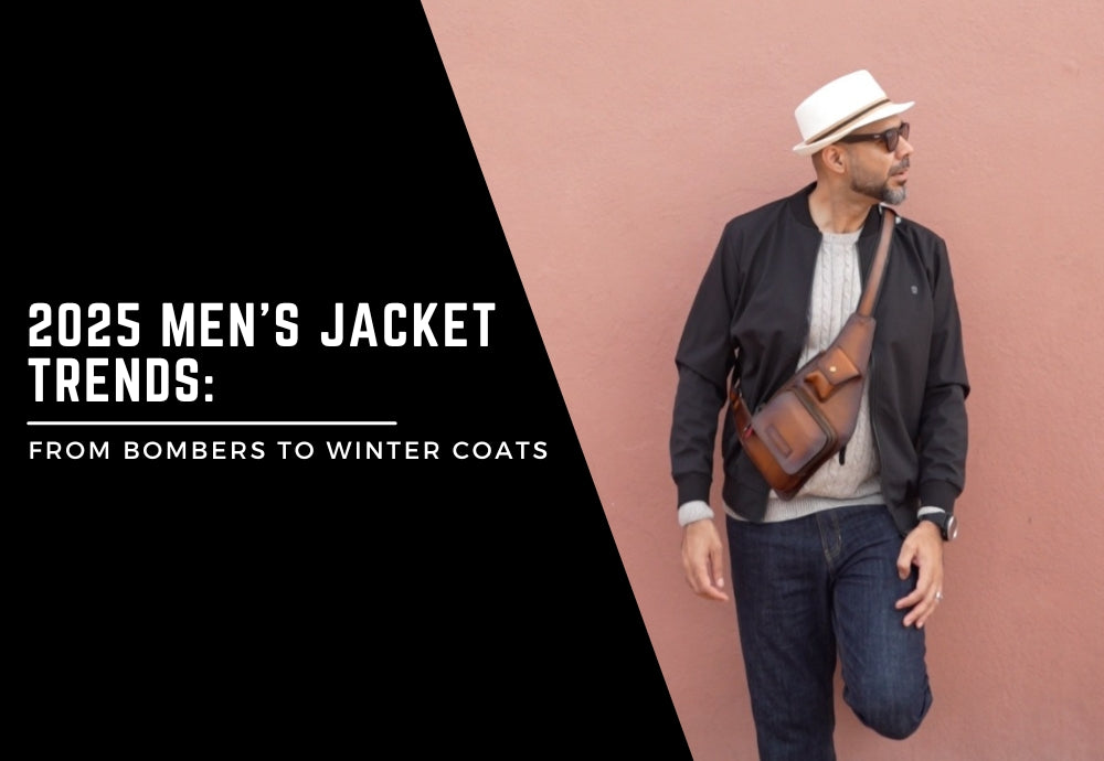 2025 men's jacket trends: from bombers to winter coats