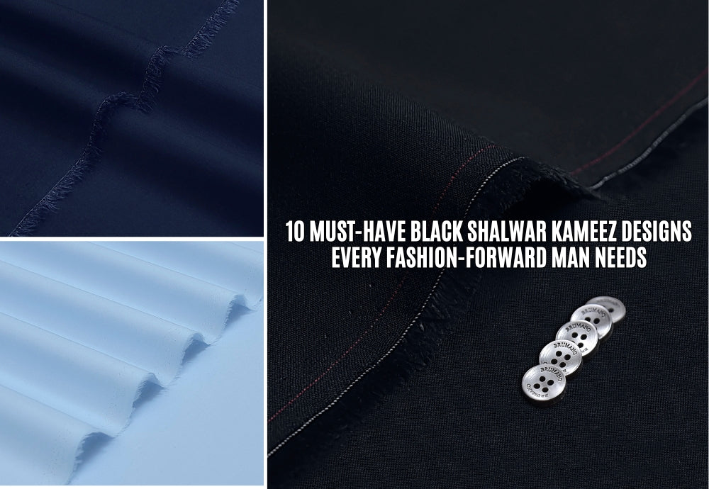 10 Must-Have Black Shalwar Kameez Designs Every Fashion-Forward Man Needs