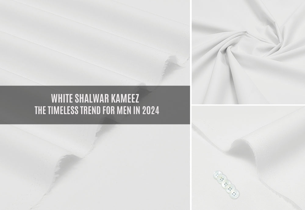 White Shalwar Kameez: The Timeless Trend for Men in 2024