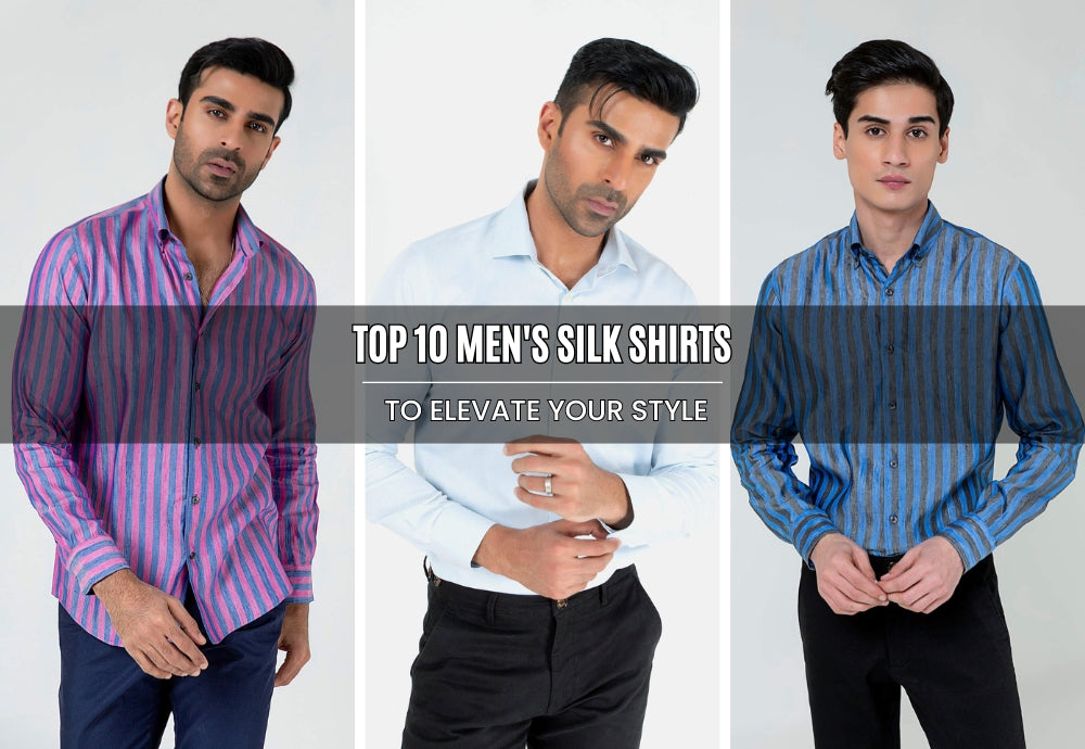 Top 10 men's silk shirts to elevate your style
