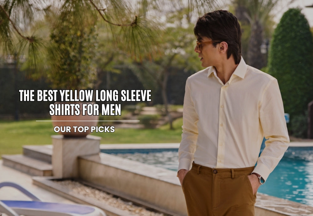 Yellow long sleeve shirt outfit cheap