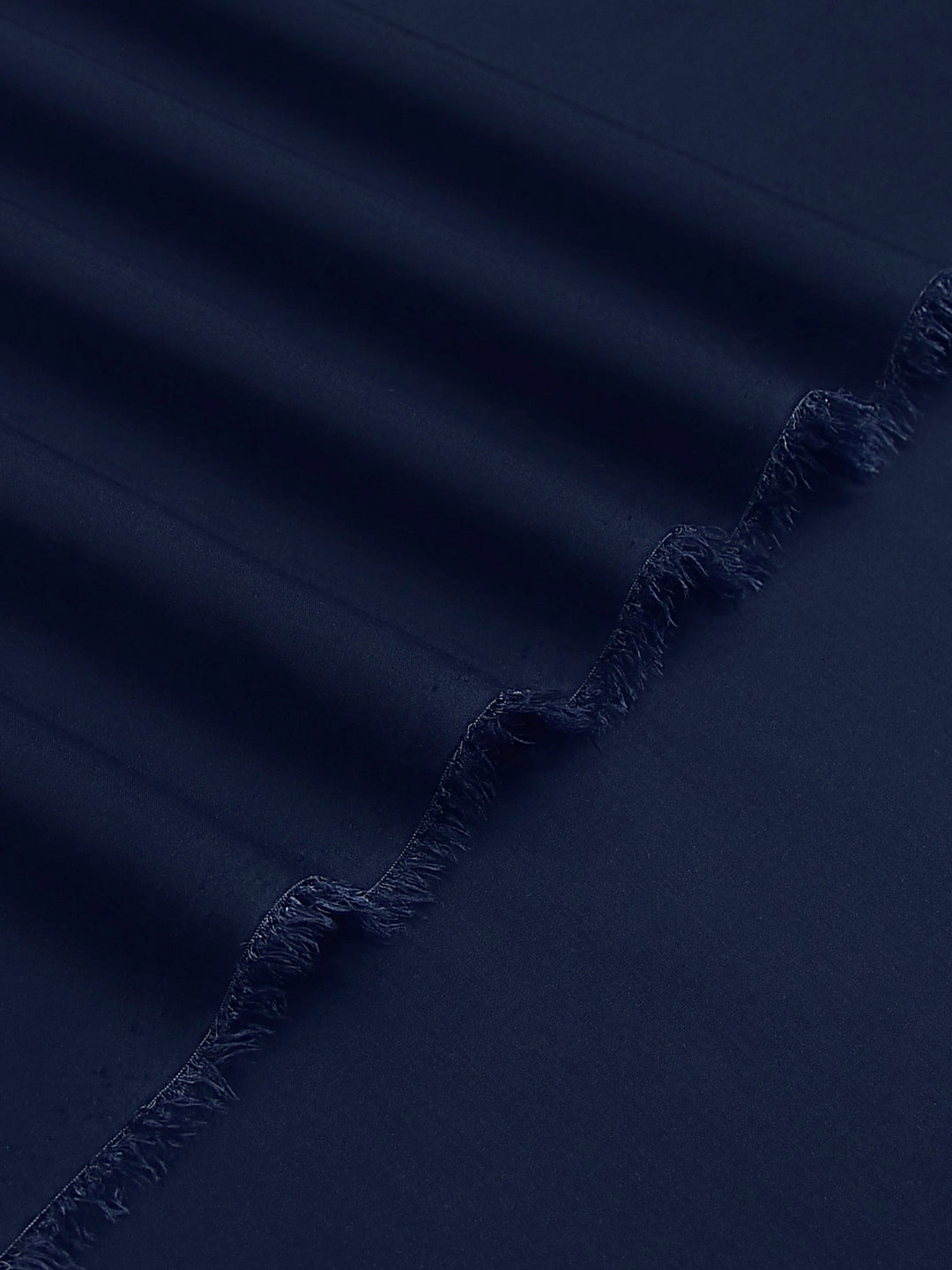 Navy Blue Stretch Cotton Shalwar Kameez Fabric