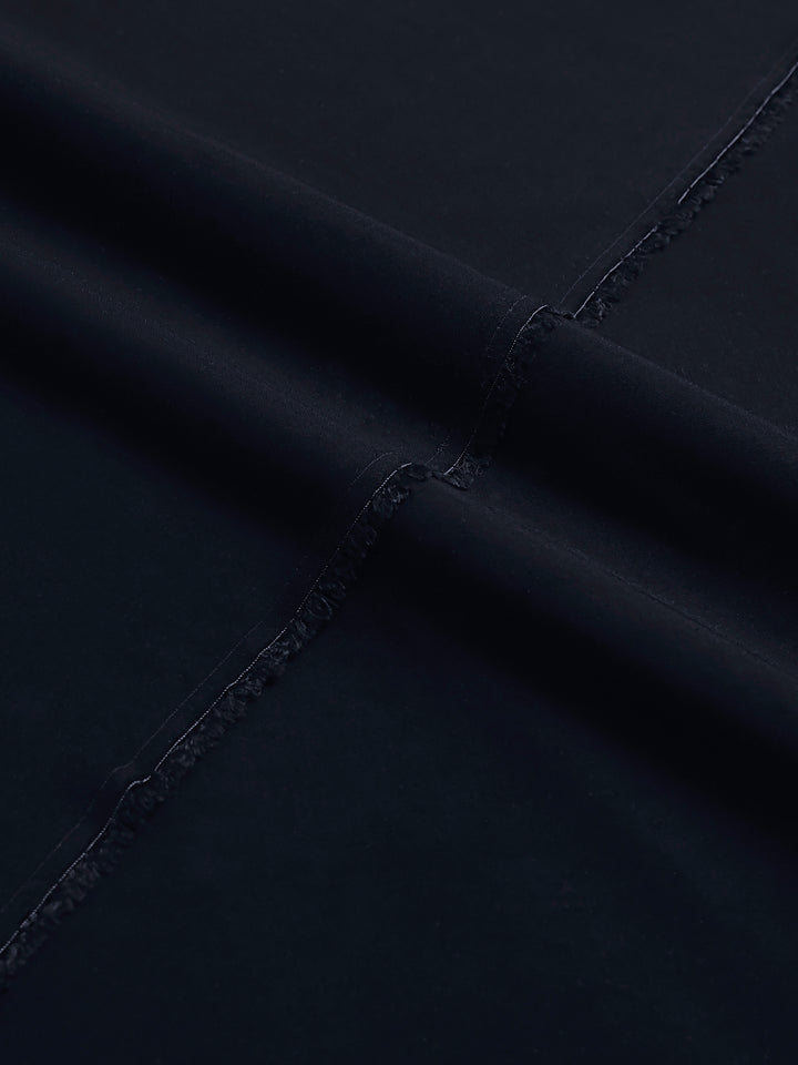 Black Wash & Wear Shalwar Kameez Fabric