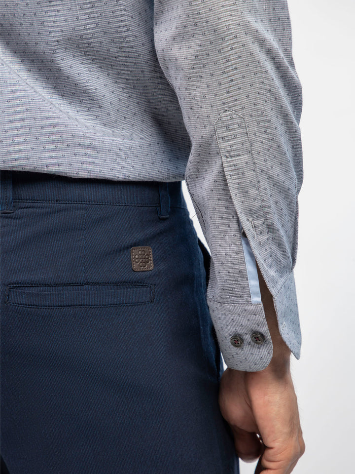 Grey Fil Coupe Formal Shirt