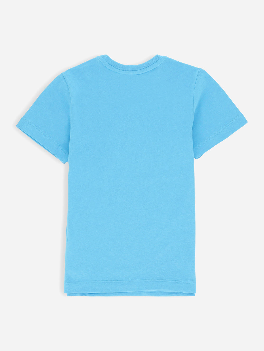 Aqua Blue Printed  'Boat' Casual tee