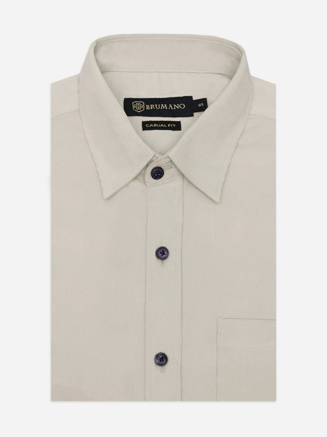 Beige Corduroy Shirt