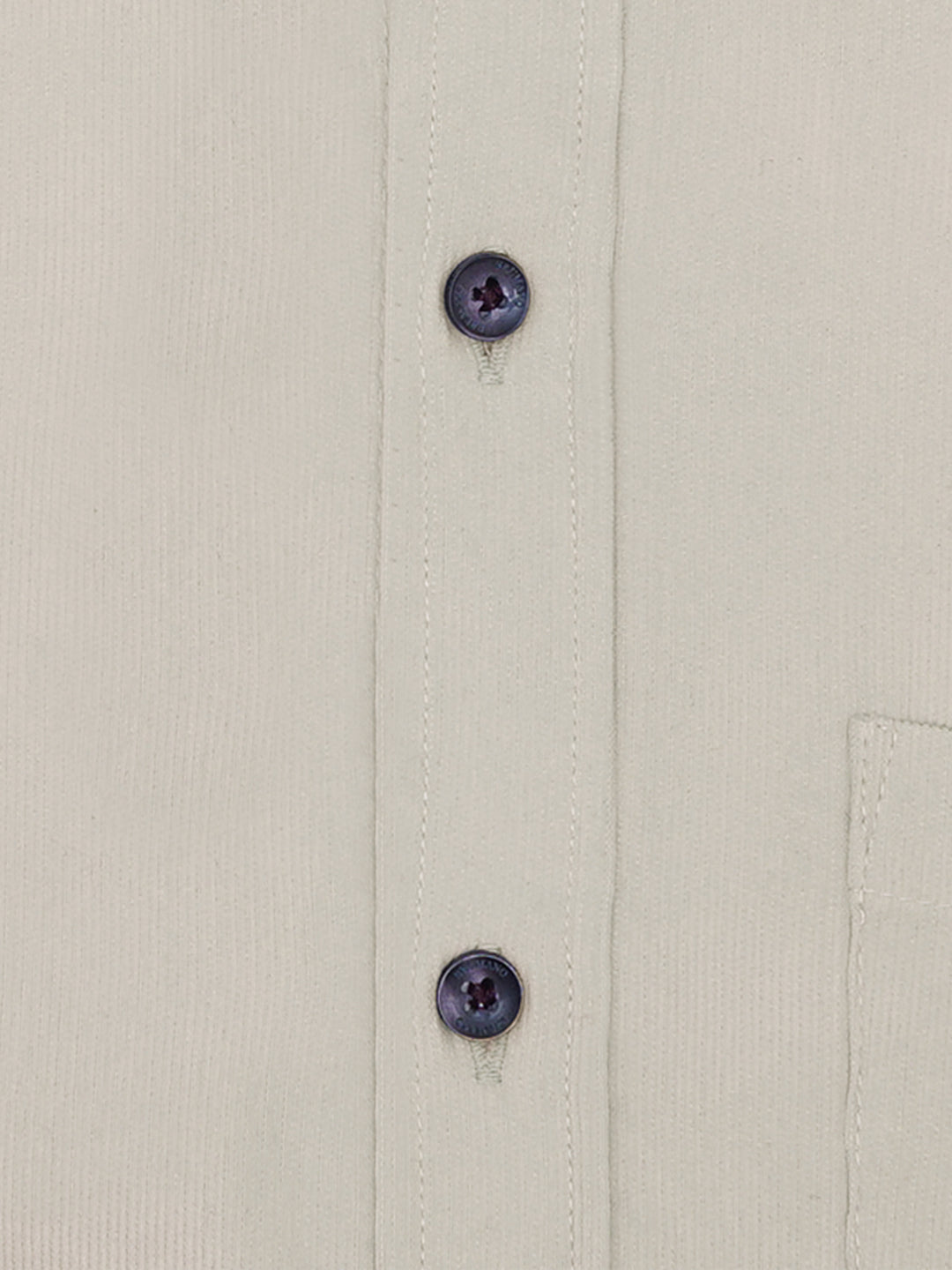 Beige Corduroy Shirt