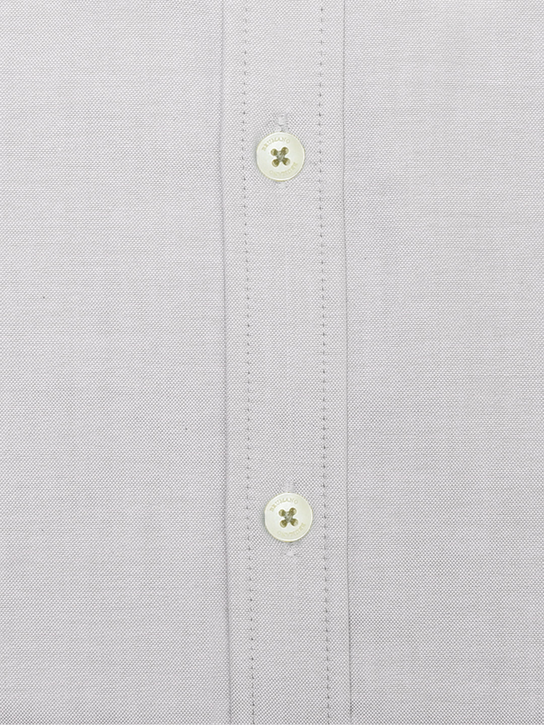 Beige Oxford Button Down Shirt