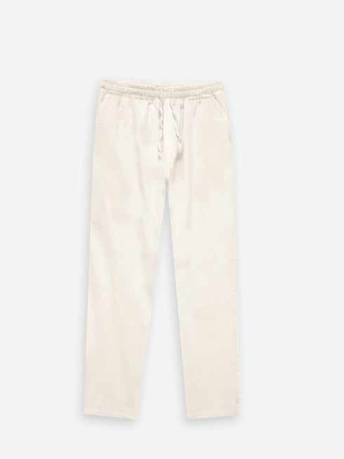 Beige Wrinkled Light Weight Cotton Pajama