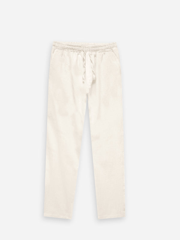 Beige Wrinkled Light Weight Cotton Pajama