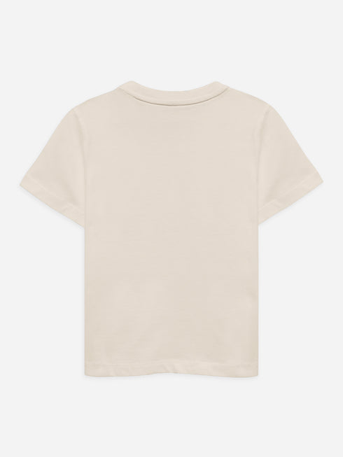 Beige 'Funtastic' Printed T-Shirt