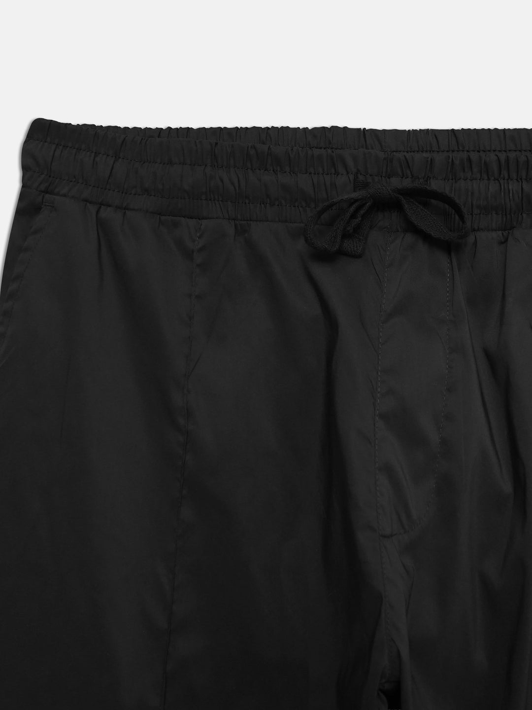 Man wearing black light weight woven pajama — Brumano Pakistan