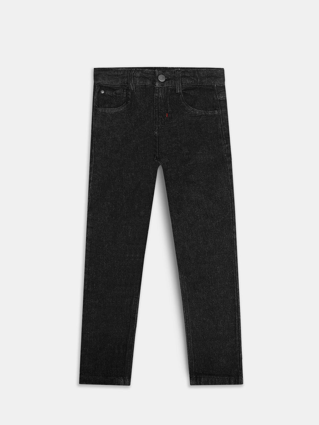 Black Slim Fit Casual Denim - Junior