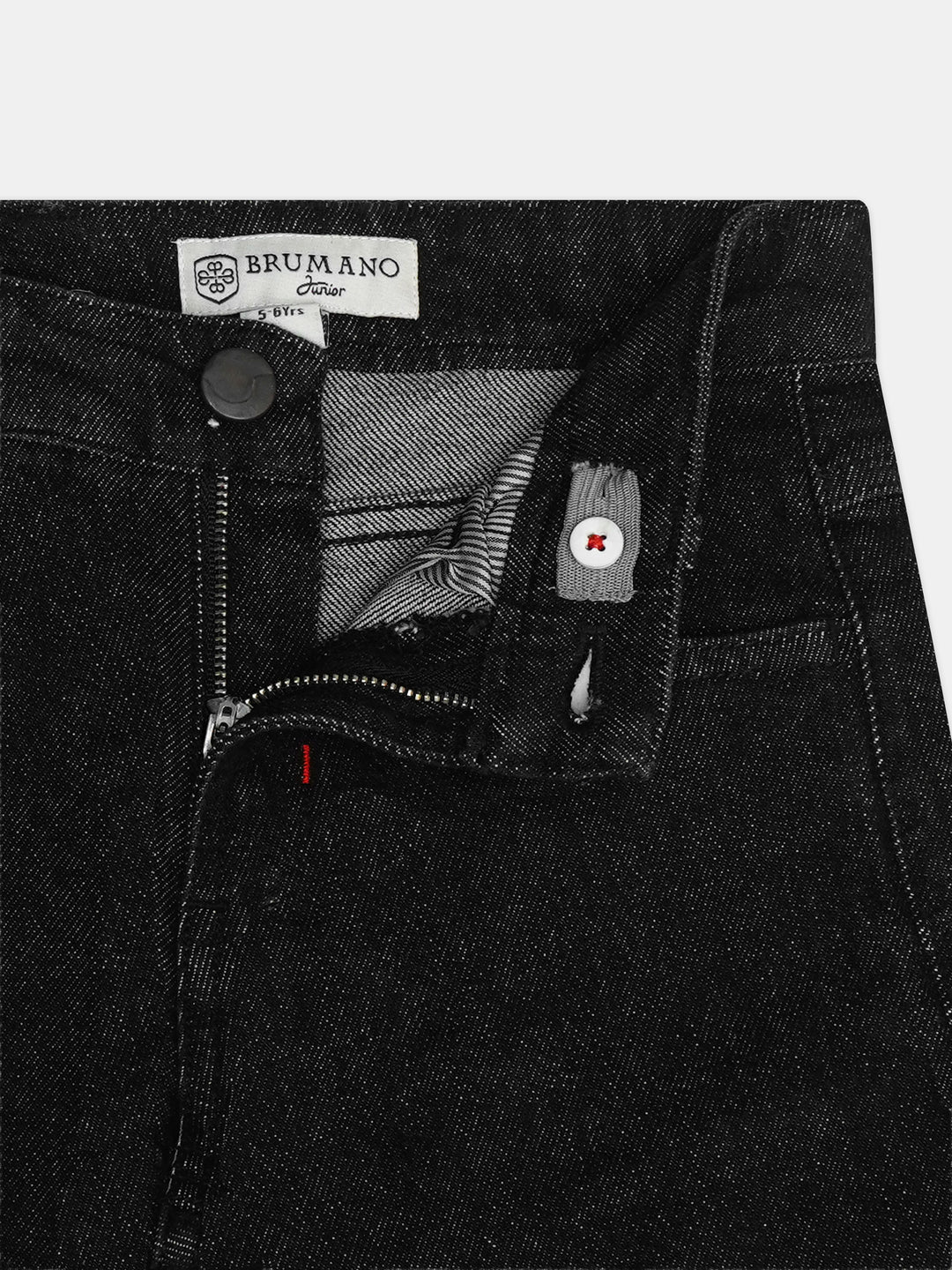 Black Slim Fit Casual Denim - Junior