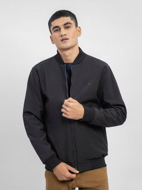 Black Bomber Jacket Brumano Pakistan