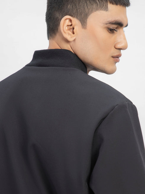 Black Bomber Jacket Brumano Pakistan