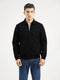 Black Everyday Structured Collar Jacket