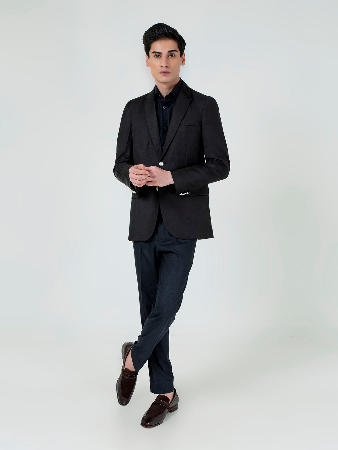 Black Formal Blazer Brumano Pakistan