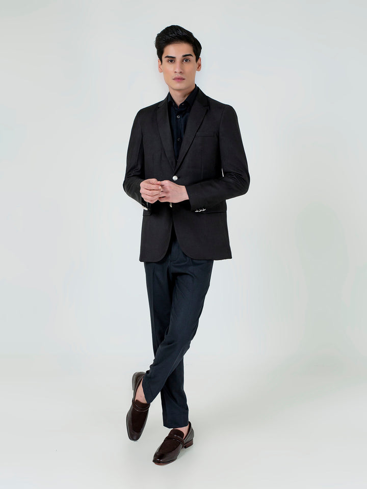 Black Formal Blazer Brumano Pakistan