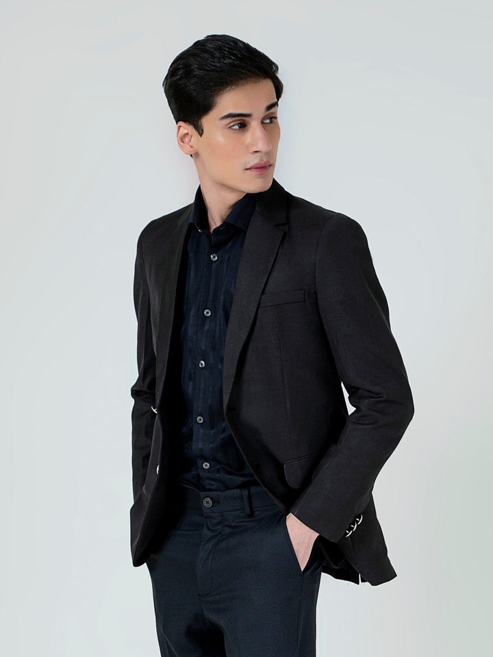 Black Formal Blazer Brumano Pakistan