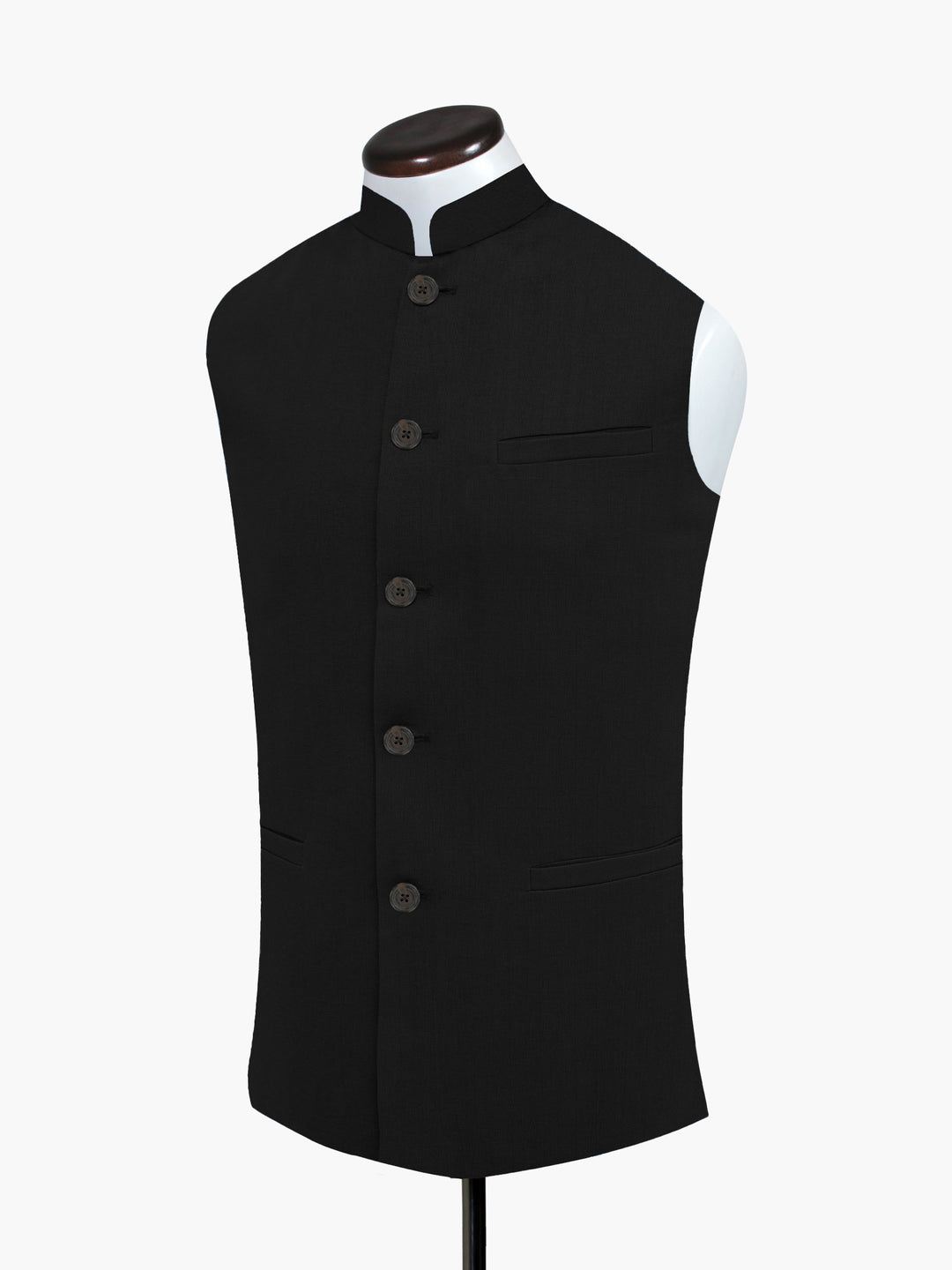 Black Formal Waistcoat