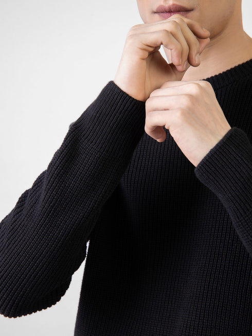 Black Knitted Jumper