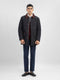 Black Sportsquilt Long Jacket With Collar Brumano Pakistan Brumano Pakistan