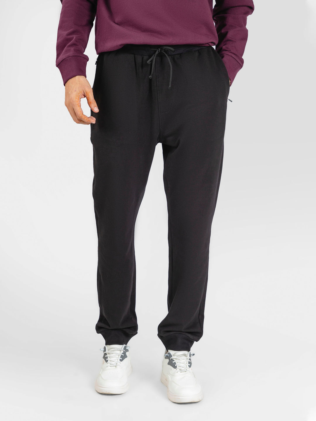 Black Tracksuit Jogger Pajama