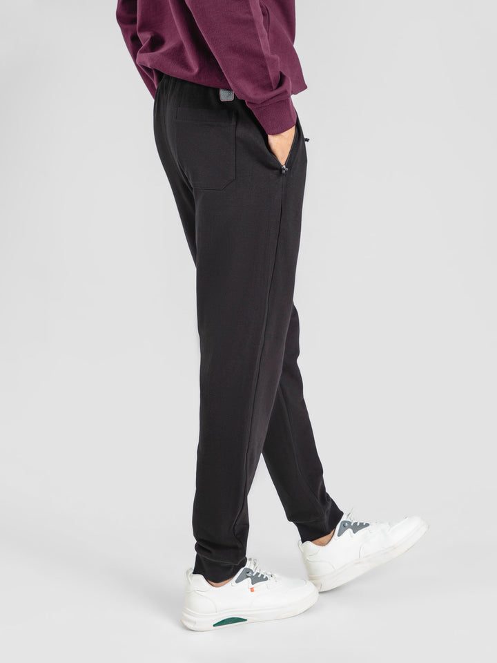 Black Tracksuit Jogger Pajama
