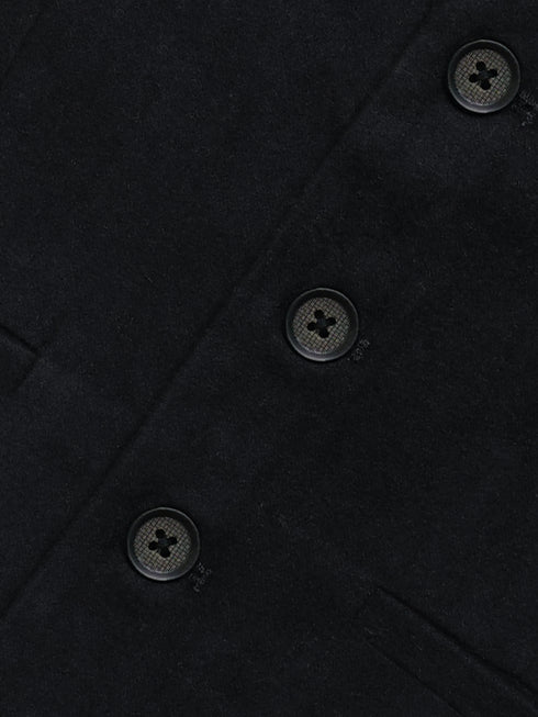 Black Velvet Formal Vest - Junior