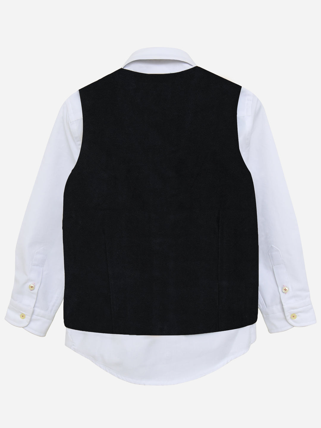 Black Velvet Formal Vest - Junior