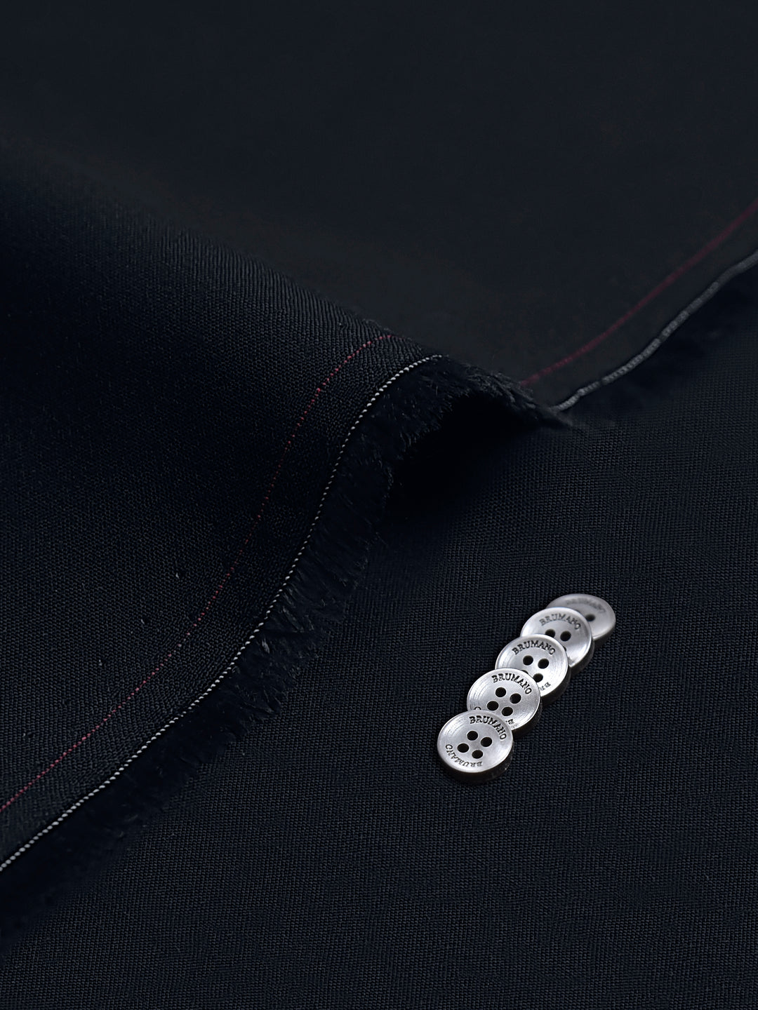 Black Wash & Wear Shalwar Kameez Fabric