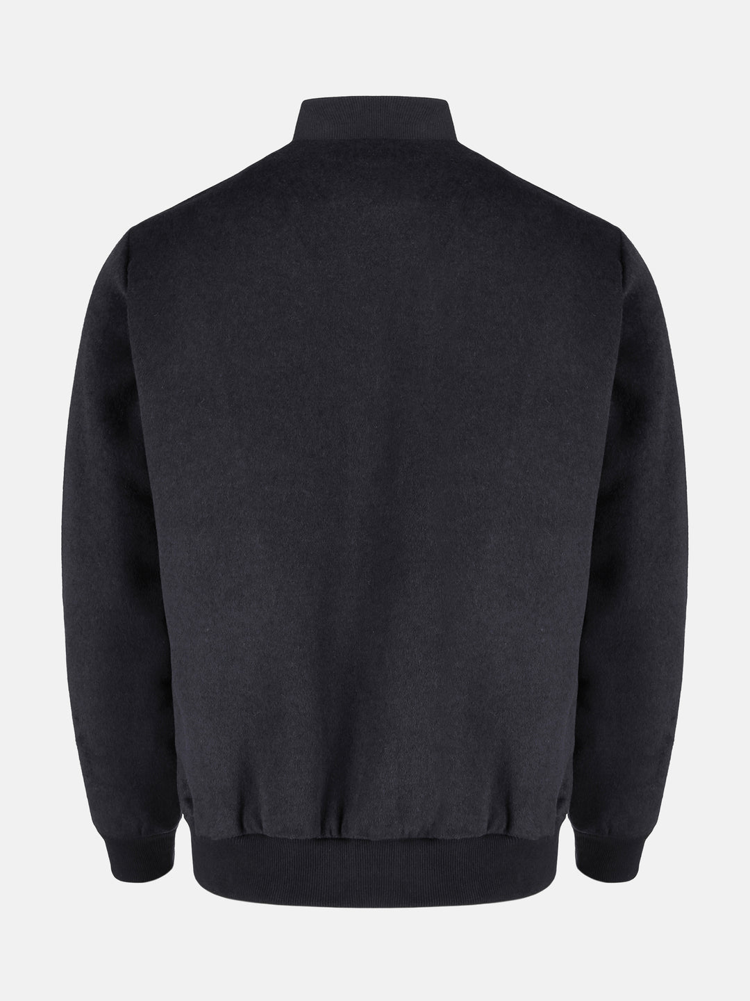 Black Wool Bomber Jacket - Limited Edition Brumano Pakistan