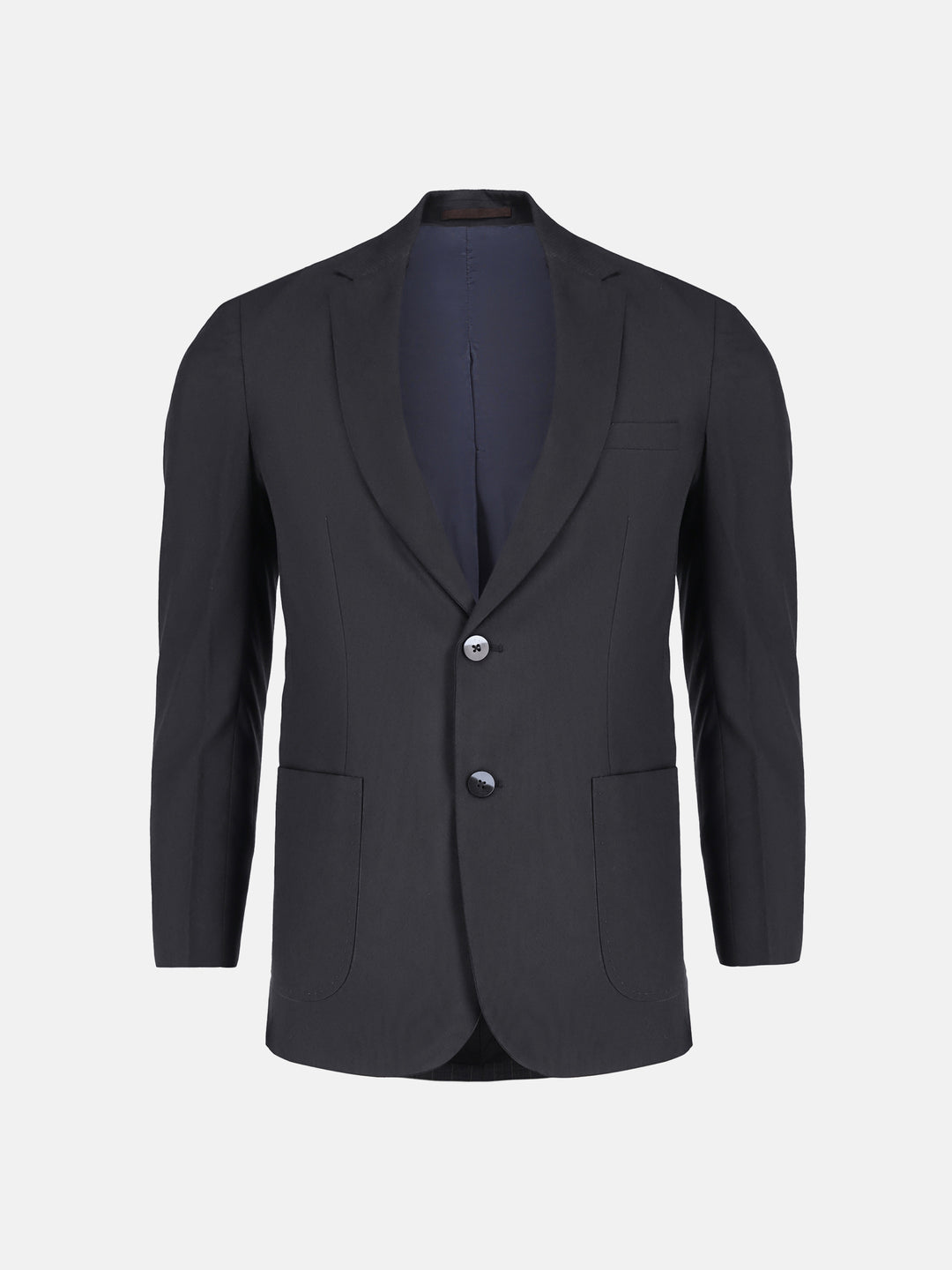 Black Wool Striped Structured Formal Blazer Brumano Pakistan