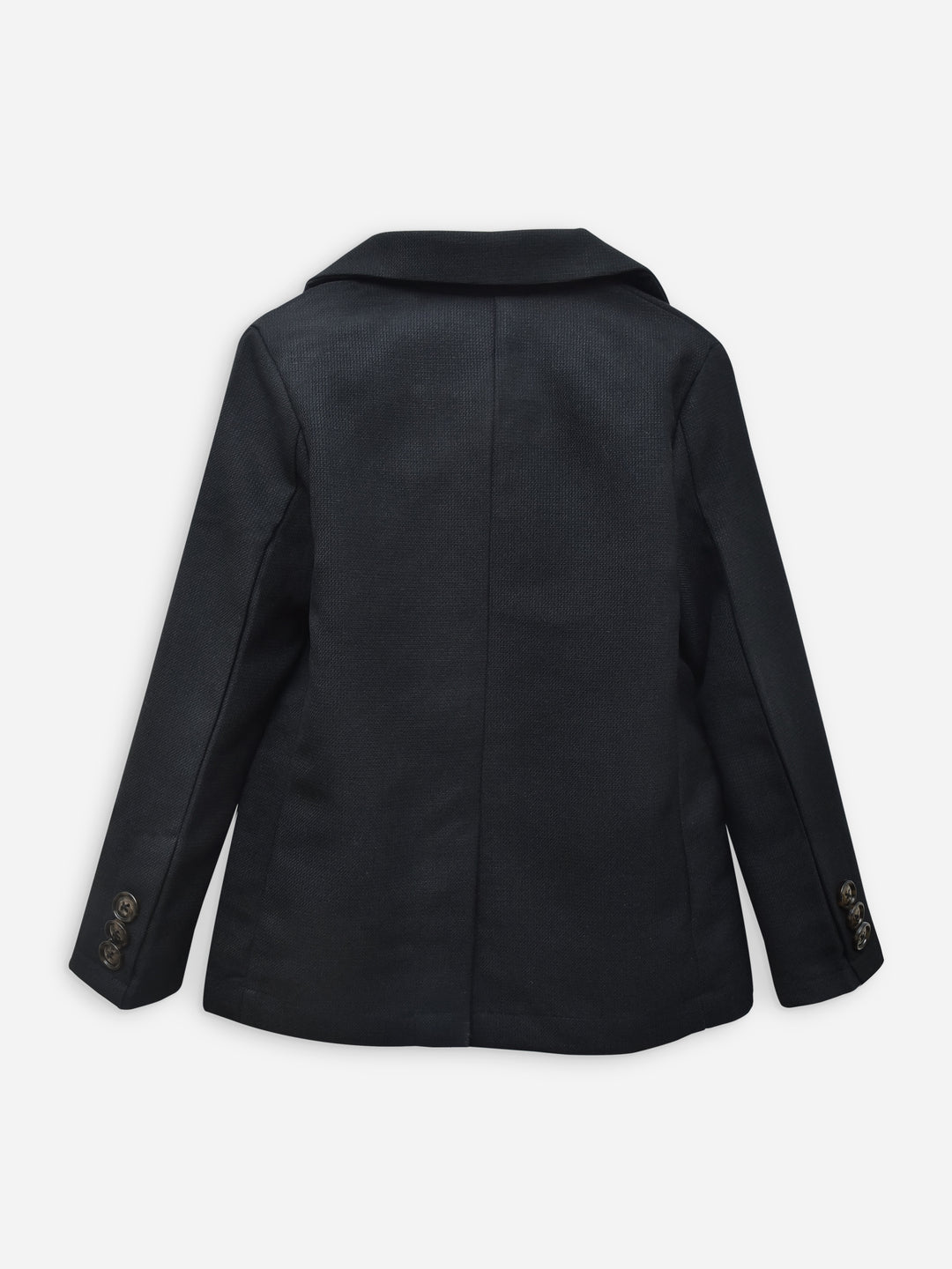 Black Wool Structured Kids Casual Blazer Brumano Pakistan